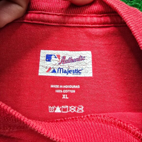 St Louis Cardinals Tshirt Mens XL Red Short Sleeve MLB Baseball Sports Patriotic - Picture 6 of 7